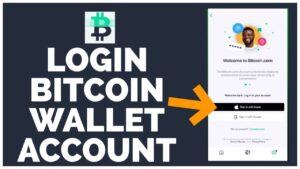 Bitcoin wallet sign-in
